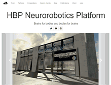 Tablet Screenshot of neurorobotics.net