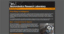 Desktop Screenshot of neurorobotics.de